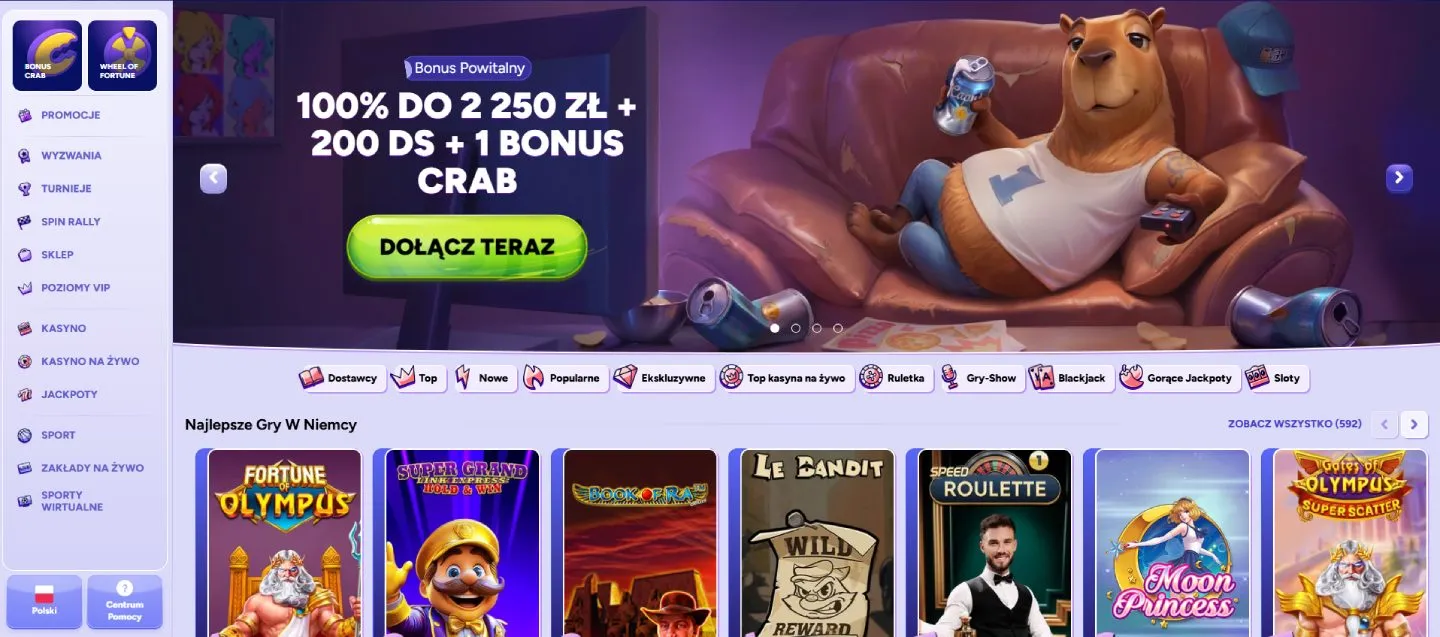 Kolekcja gier SpinBara Casino Kolekcja gier SpinBara Casino