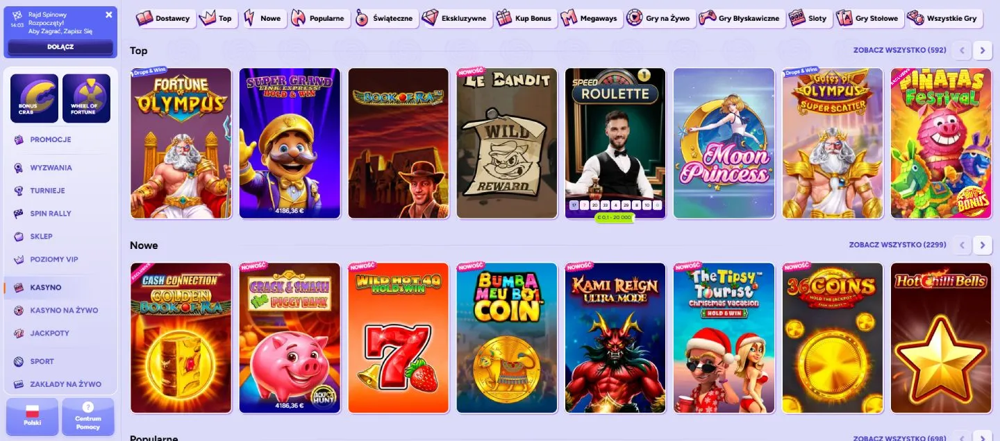 Procedura rejestracji SpinBara Casino Procedura rejestracji SpinBara Casino